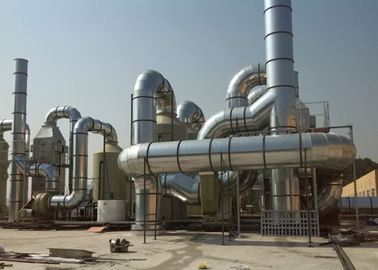 Sistema de tratamiento de goma de humo de la basura del horno de la fábrica