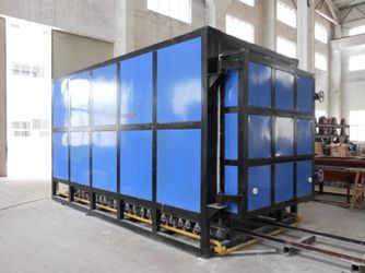 Yixing Sunny Furnace Co., Ltd línea de producción de fábrica