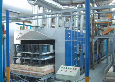calidad  Gas Medium And High Temperature Automatic Temperature Control Firing Shuttle Kiln fábrica