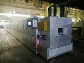Precisión del horno de recocido de la tira de Mesh Belt Type Optical Glass
