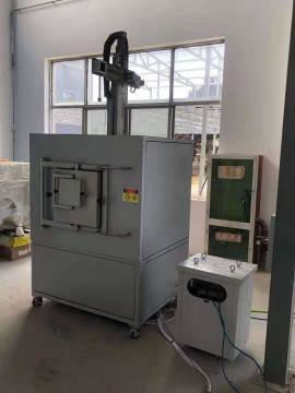 Horno de cristal industrial de alta temperatura con control de la temperatura exacto