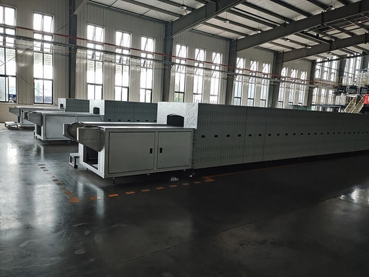 Tipo de cinturón de malla de horno de recocido de banda de vidrio óptico de precisión