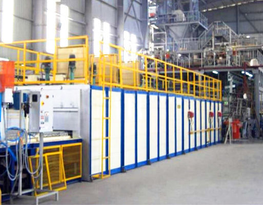 Horno de vidrio industrial de contenedor con un volumen efectivo de cámara de 0,5-3,5 m3 y tipo de combustible gaseoso