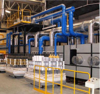 Uniformidad de la temperatura ± 5 C Horno cerámico industrial de área de temperatura constante con elemento calefactor de varilla de silicio y molibdeno en forma de U Materiales refractarios de aislamiento cerámico