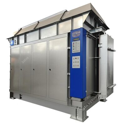 Horno de vidrio industrial de vidrio industrial con uniformidad de temperatura ± 3 C Prueba en 9 puntos Tipo de combustible Gas natural Aceite eléctrico Carbón