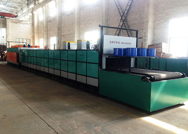 horno de cristal industrial de la correa modular de la malla del 10-32m
