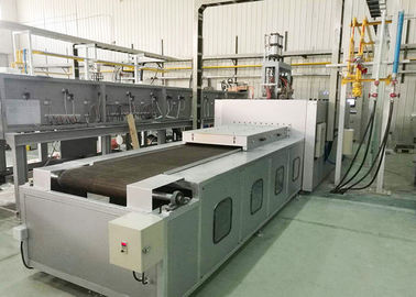 Horno de decoración de vidrio de acero inoxidable con cinturón de malla de acero para cristal