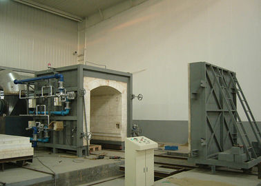El material refractario de la temperatura de Clay Brick Tunnel Kiln High del gas natural sinterizó
