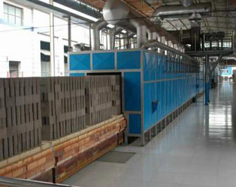 El material refractario de la temperatura de Clay Brick Tunnel Kiln High del gas natural sinterizó
