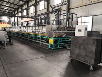 Horno de placas eléctricas de tierra rara de empuje continuo