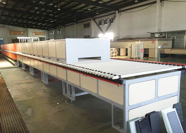 Tecnología de decoración de vidrio de alta temperatura con anchura de cinturón de malla de 500-3500 mm