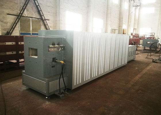 Pantalla táctil PLC totalmente automatizada 12 zonas Horno de recocido industrial eléctrico para el procesamiento de vidrio de precisión
