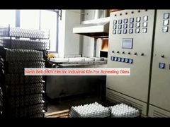 Cinturón de malla 380V Horno industrial eléctrico para recocido de vidrio