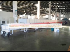 Horno de recocido de vidrio horizontal de producción continua