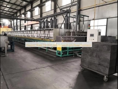 Horno de placas eléctricas de tierra rara de empuje continuo