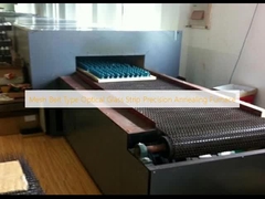 Horno de recocido de precisión de banda de vidrio óptico tipo cinturón de malla