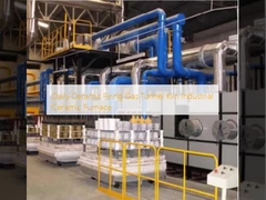 Túnel de gas de cocción diaria de cerámica Horno de cerámica industrial